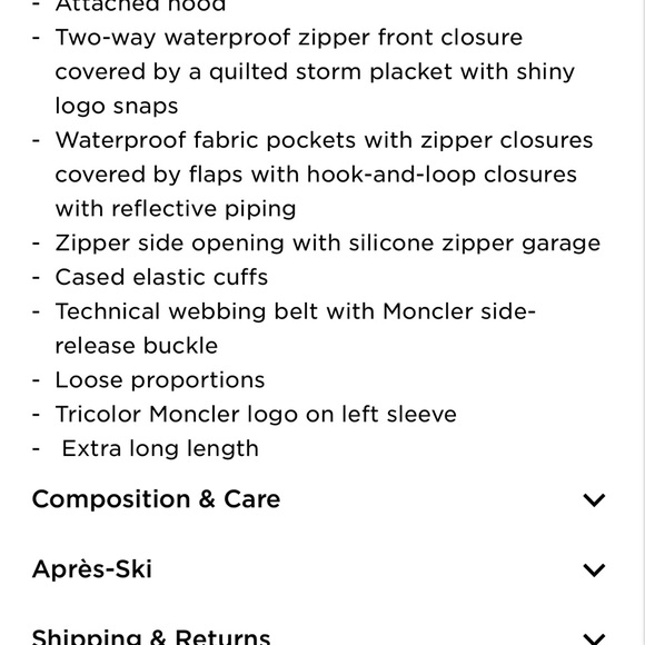 NWT Moncler Sarina Coat Size 0 BLACK - Picture 5 of 10